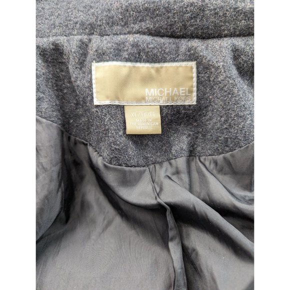 MICHAEL Michael Kors Double Breasted Wool Blend Coat XL - Picture 8 of 9